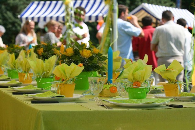 Zaal huren voor communie- of lentefeest